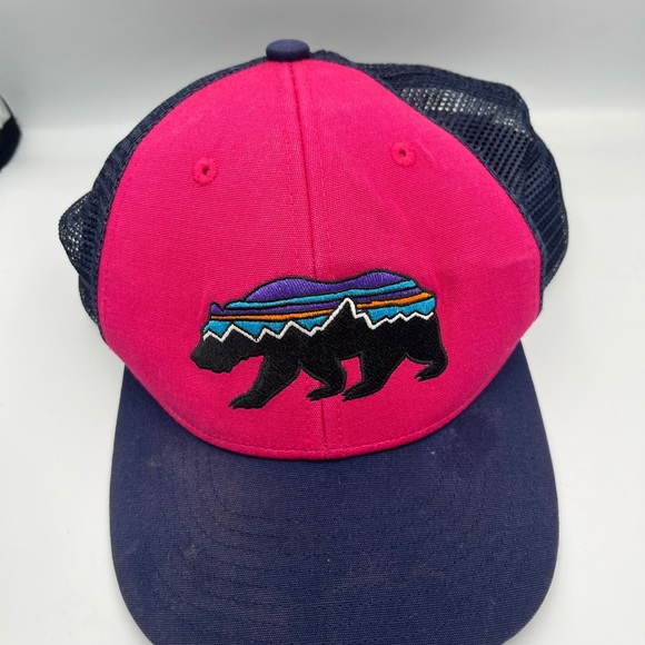 Patagonia Bear Logo Trucker Hat | Snapback - Picture 3 of 12